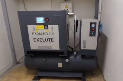 Поставка компрессора ALUP LARGO 55 A — Поставка компрессора EXELUTE EXDM-RD — фото