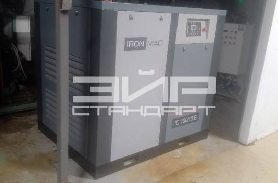 Пресс-центр — Поставка винтового компрессора IC 100/8 B IRONMAC — фото