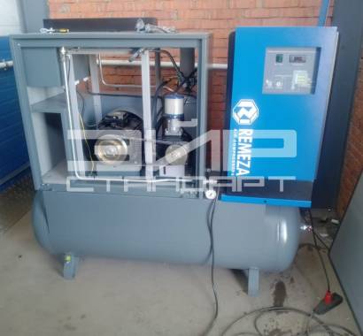 Поставка компрессора Ремеза ВК15E-10-500Д с осушителем на ресивере — фото-1_1