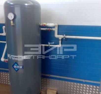 Поставка компрессора Ремеза ВК15E-10-500Д с осушителем на ресивере — фото-1_3