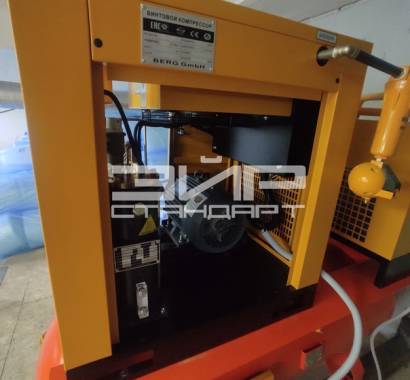 Поставка и пусконаладка винтового компрессора BERG ВК-5.5РО-500 — фото-1_2