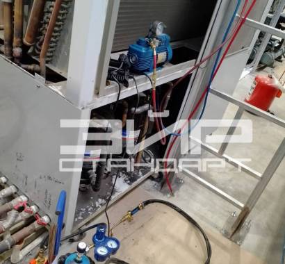 Замена медных трубок и хладагента на чиллере — фото-1_2