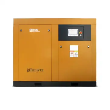 Винтовой компрессор с ременным приводом BERG IP23 ВК-55Р — фото-820_1