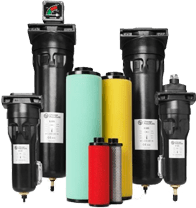Оборудование и комплектующие систем воздухоподготовки — Фильтрация сжатого воздуха — фото